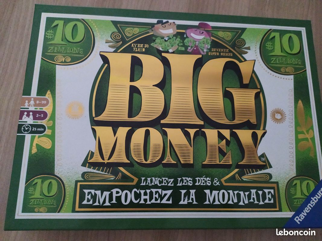 Big Money (jeu de société) - Jeux & Jouets