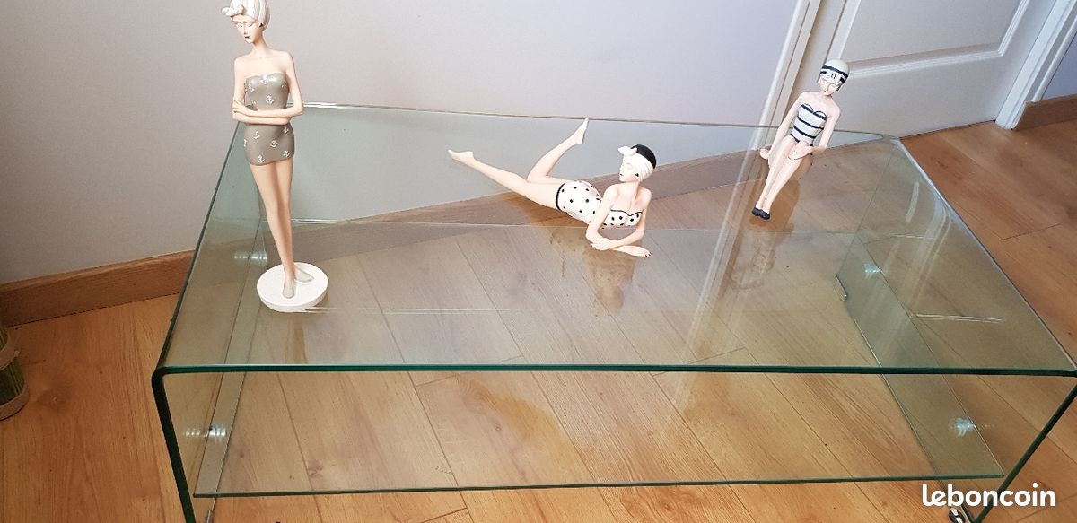 Table de salon en verre (image 1)