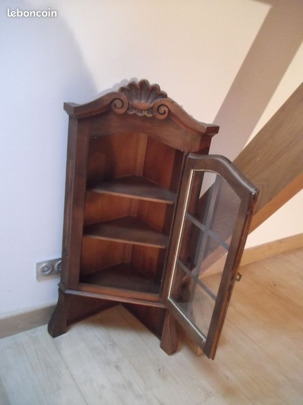 Meuble d'angle en bois massif (image 3)