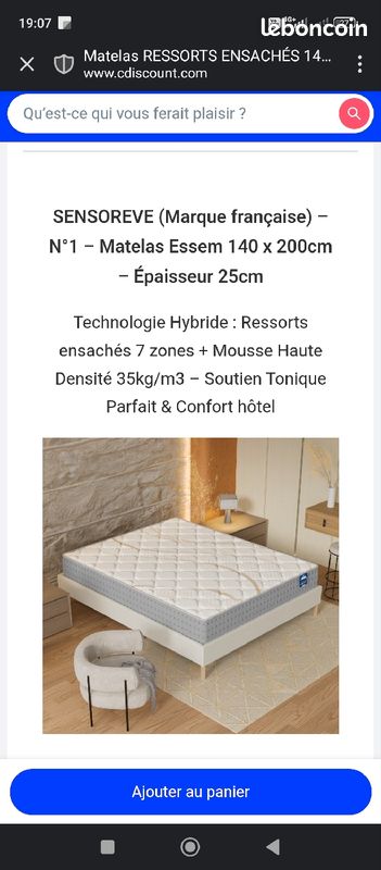 Matelas & Sommier (image 4)