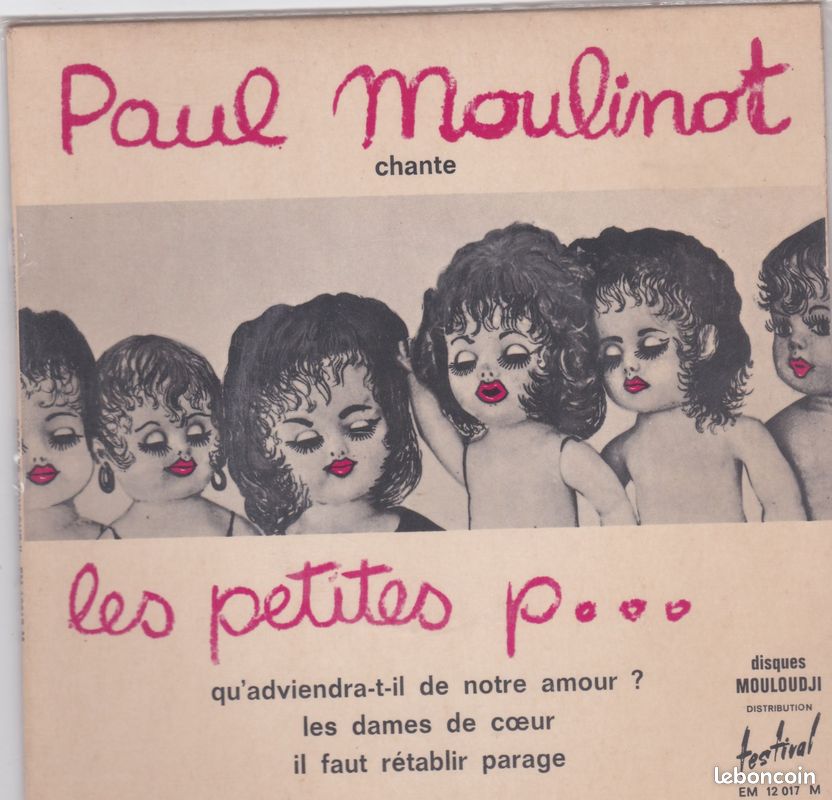 RARE EP PAUL MOULINOT 45 tours (image 1)