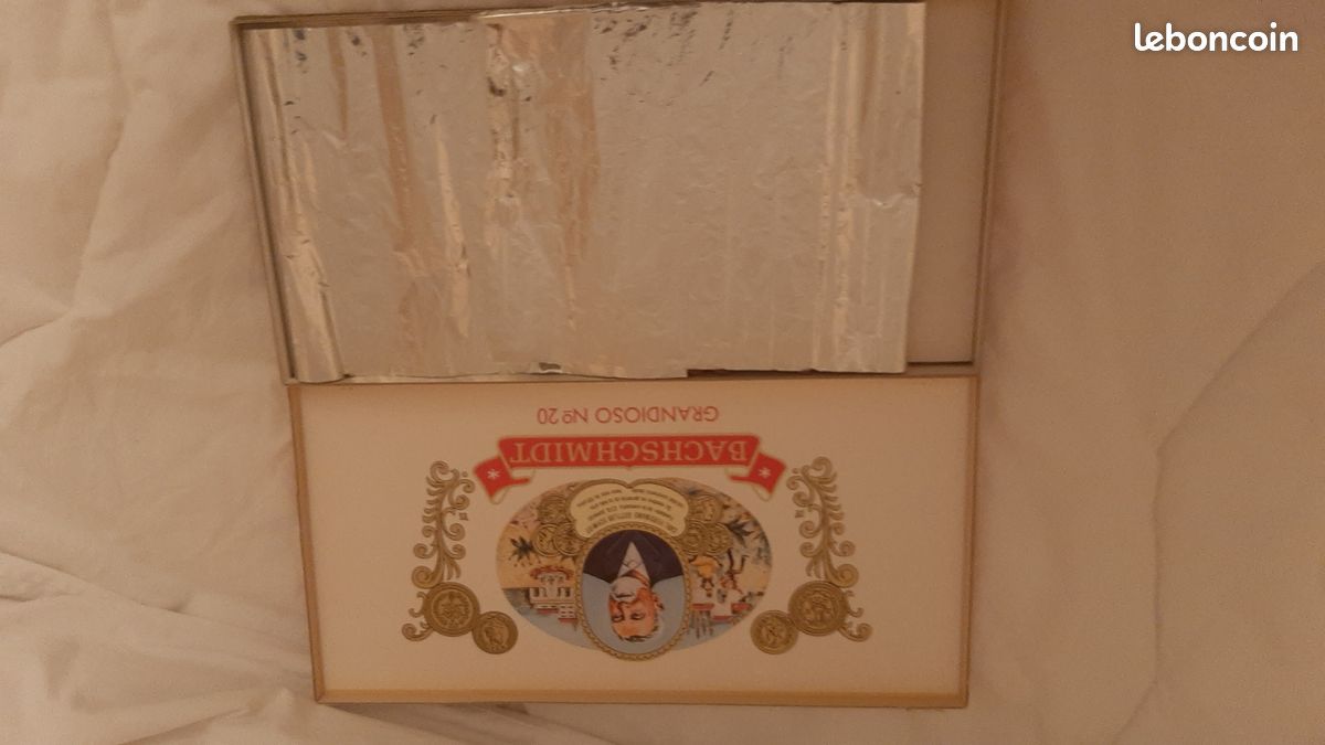 Boîte ancienne carton de cigares Bachschmidt (vide) (image 5)