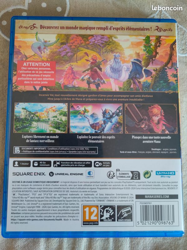 Visions of Mana est désormais disponible