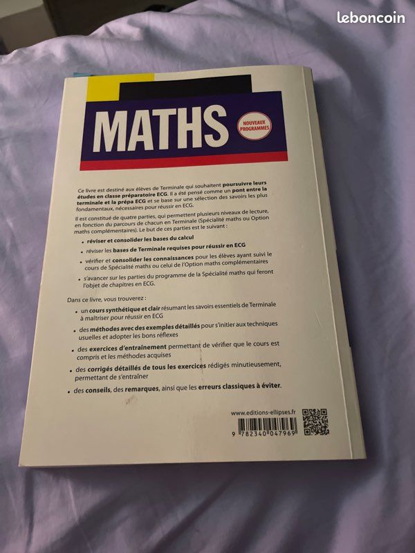 Réviser et consolider les bases de Terminale - Réussir la 1ere année ECG Maths - Mélanie Blazère (image 2)