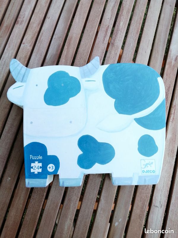 Puzzle Djeco 24 pieces vaches (image 2)