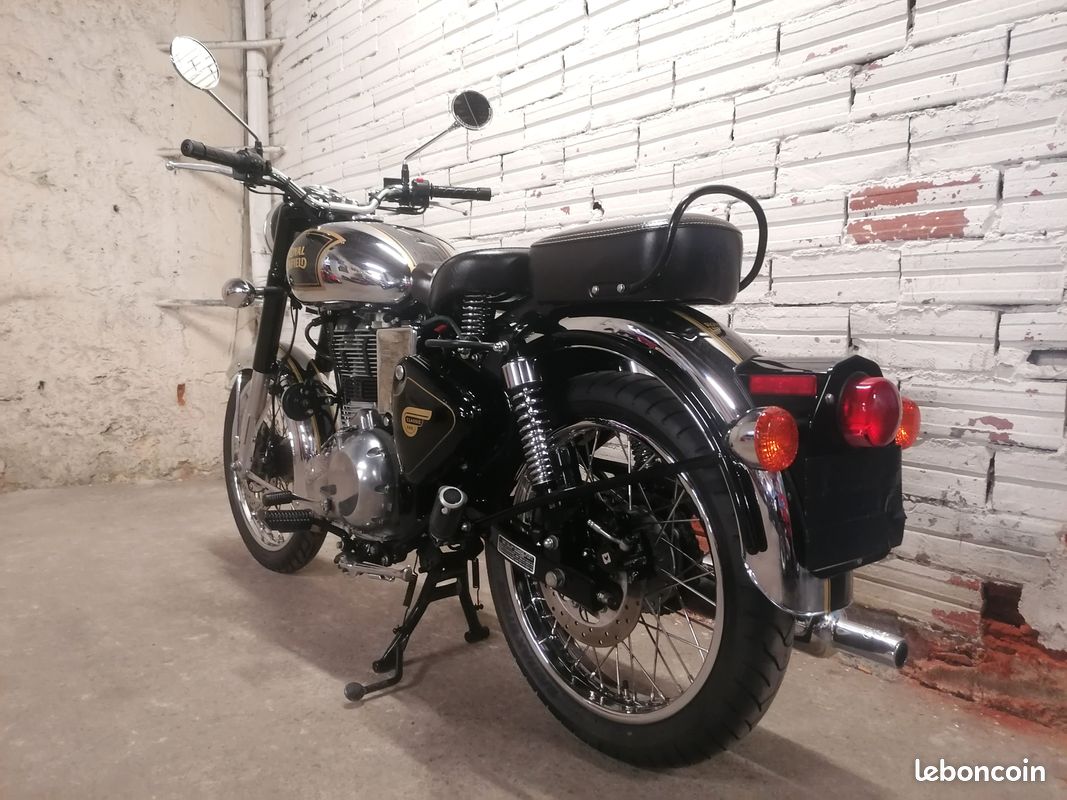 Royal Enfield 500 Bullet ABS Classic Chrome Black (Permis A2) (image 4)