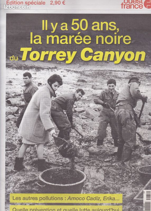 Ouest France Edition spéciale 50 ans marée noire ou 1er janvier 2000 ou 1er Aout le jour ou tout bascula (image 1)