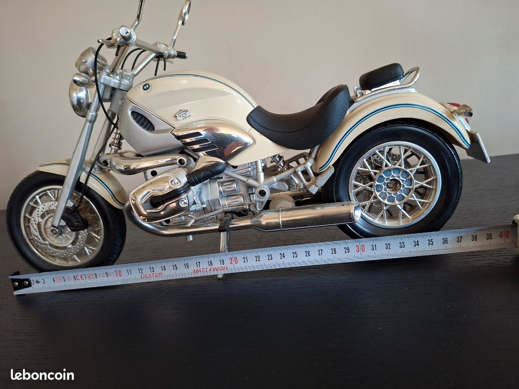 Moto Miniature Newray BMW R 1200 C - Échelle 1/6 - Jaune - Occasion
