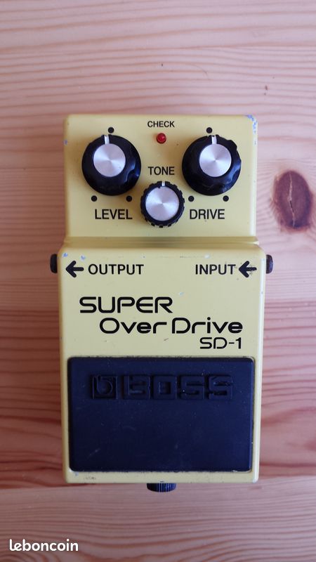 Pédale Boss Super Overdrive SD-1 (image 1)