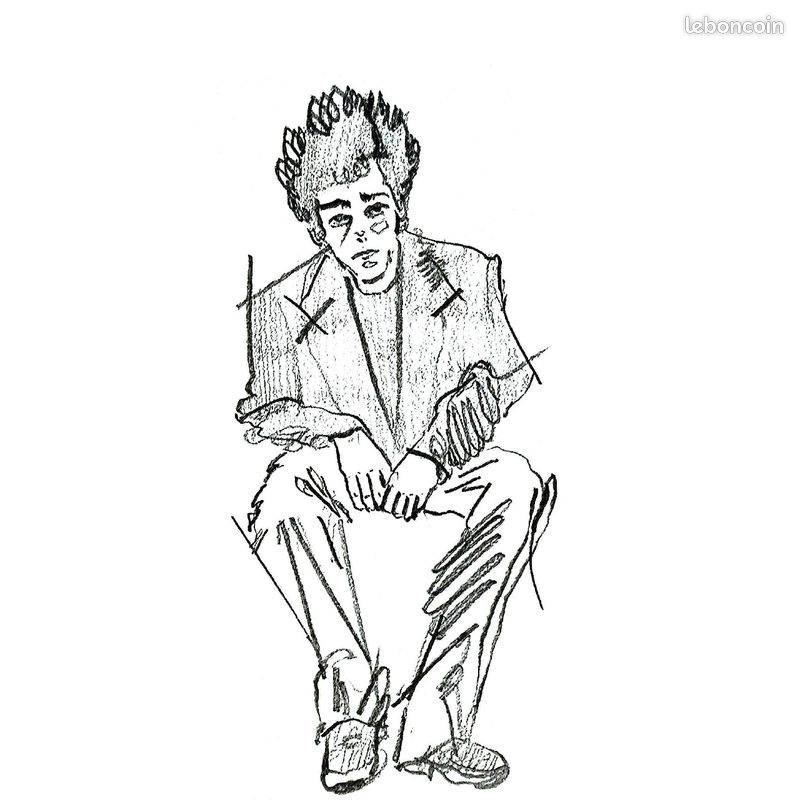 Dessin- homme déçu (image 1)