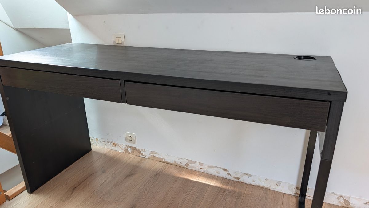 Bureau Micke Ikea marron (image 3)