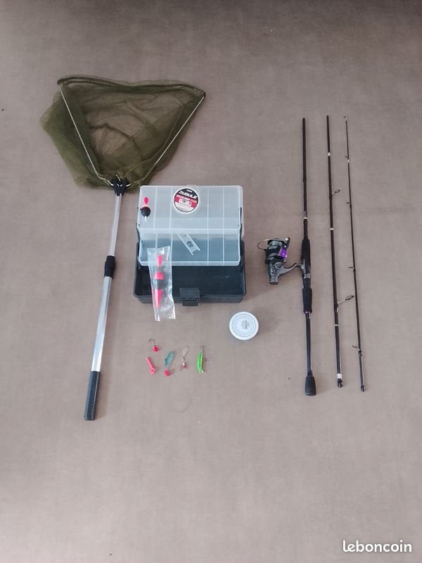 Lot De 5 Articles De Pêche - Matériel D'occasion - Fabrication Française