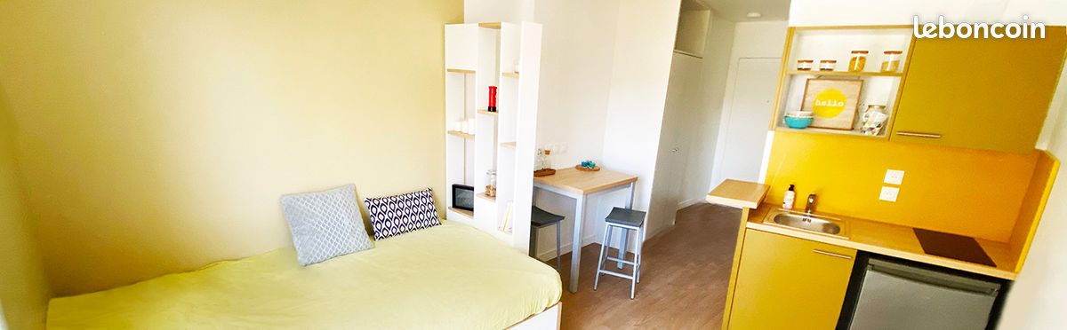 Appartement 1 pièce 18 m² · à Clermont-Ferrand · 18 m² · 449 €