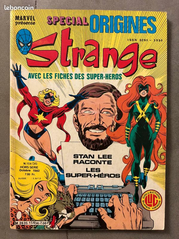 Spécial Strange Origines N° 154 Bis - Octobre 1982 (image 1)