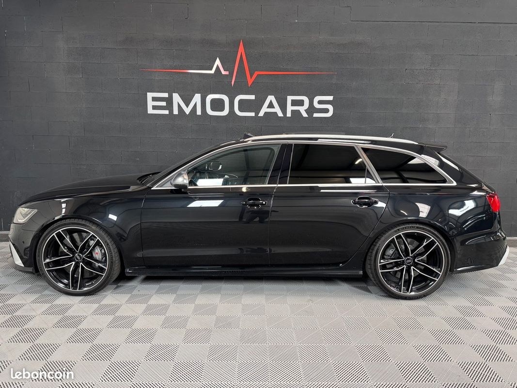 Audi RS6 AVANT C7 4.0 V8 TFSI 560CH QUATTRO - FREINS CÉRAMIQUE - ORIGINE FRANCE (image 7)