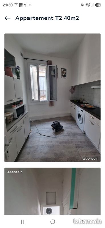 Appartement 2 pièces 40 m² · à Béziers · 40 m² · 55 000 €