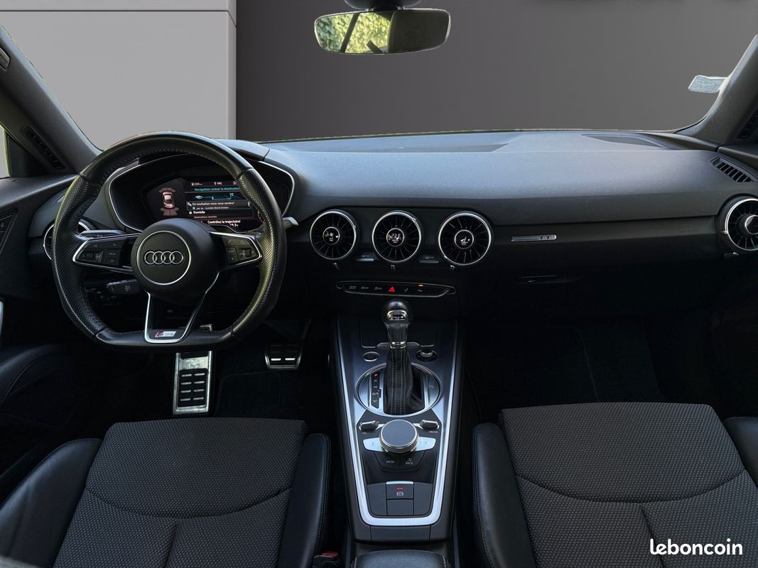 AUDI TT III COUPE 1.8 TFSI 180 S TRONIC 180Ch Entretien Audi Complet CarPlay Virtual Cockpit Garantie 12 mois (image 2)
