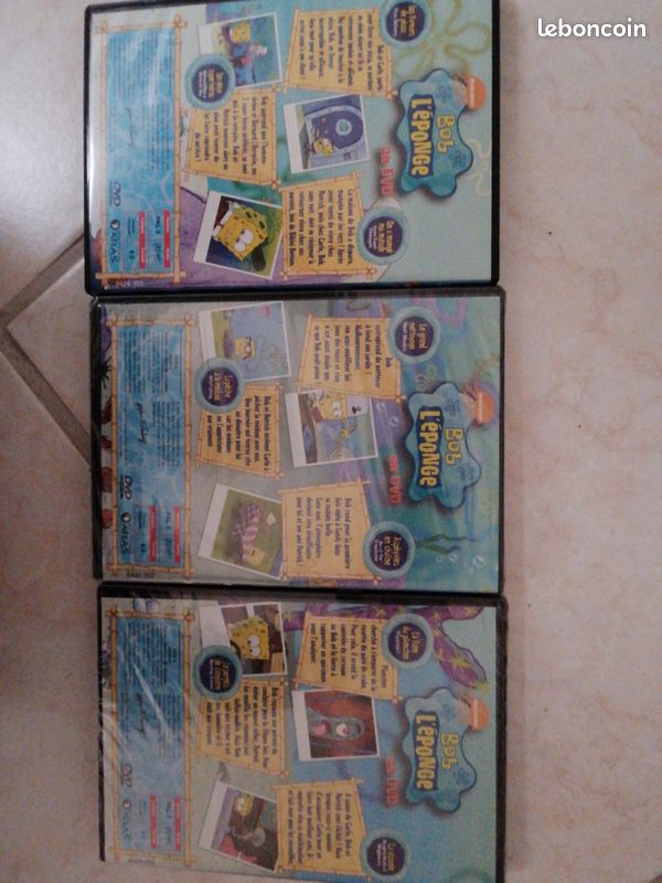 3 DVD Bob l'éponge (image 2)