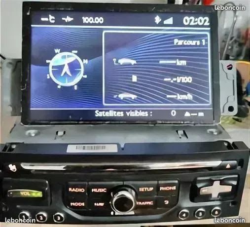 POSTE AUTORADIO RNEG1 BLUETOOTH CD NAVIGATION GPS PEUGEOT CITROEN C3 DS3 C5  C4