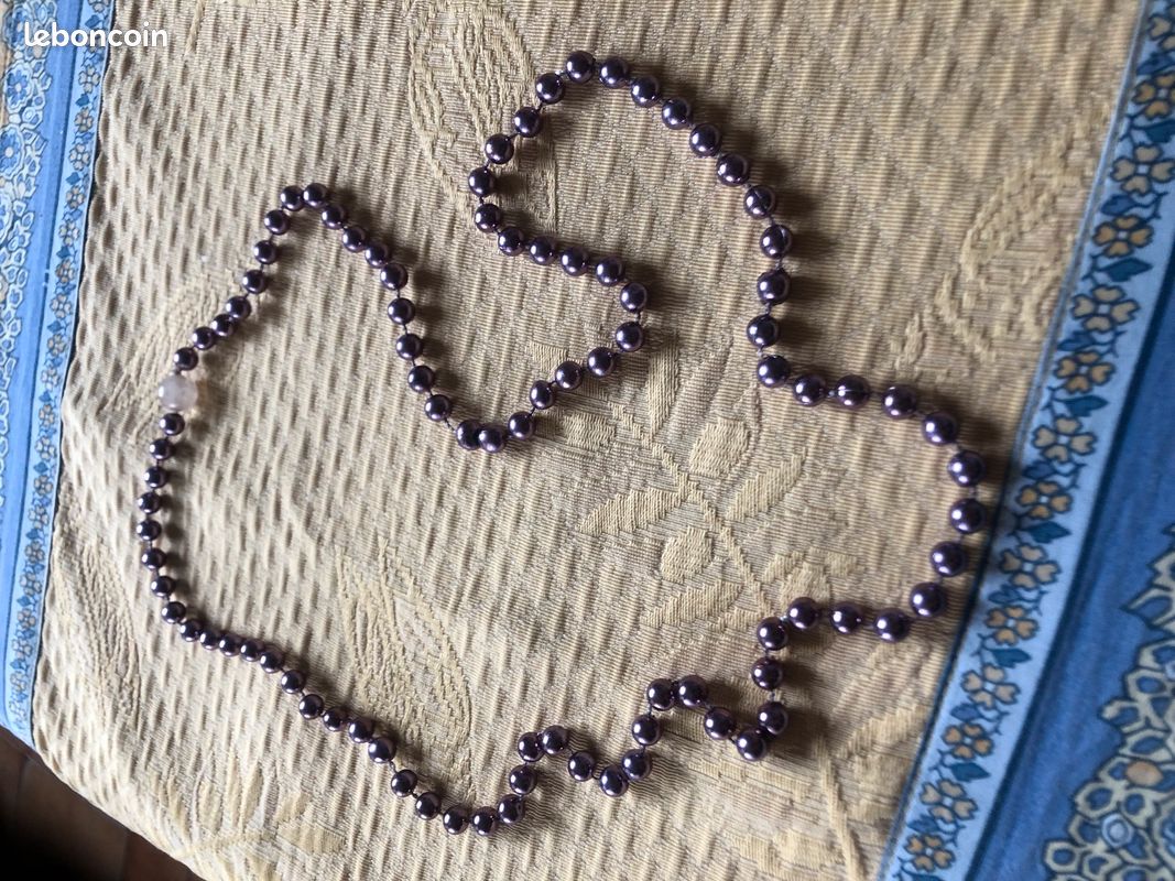 Collier perles fantaisie (image 4)