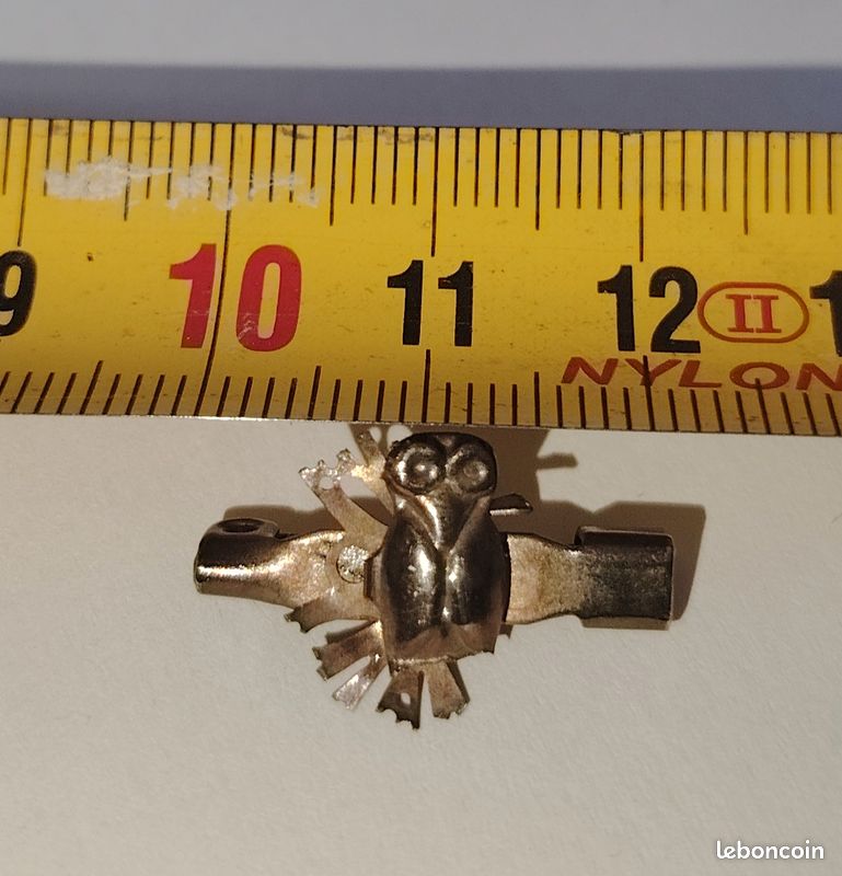 Toute petite broche hibou ou chouette (image 2)