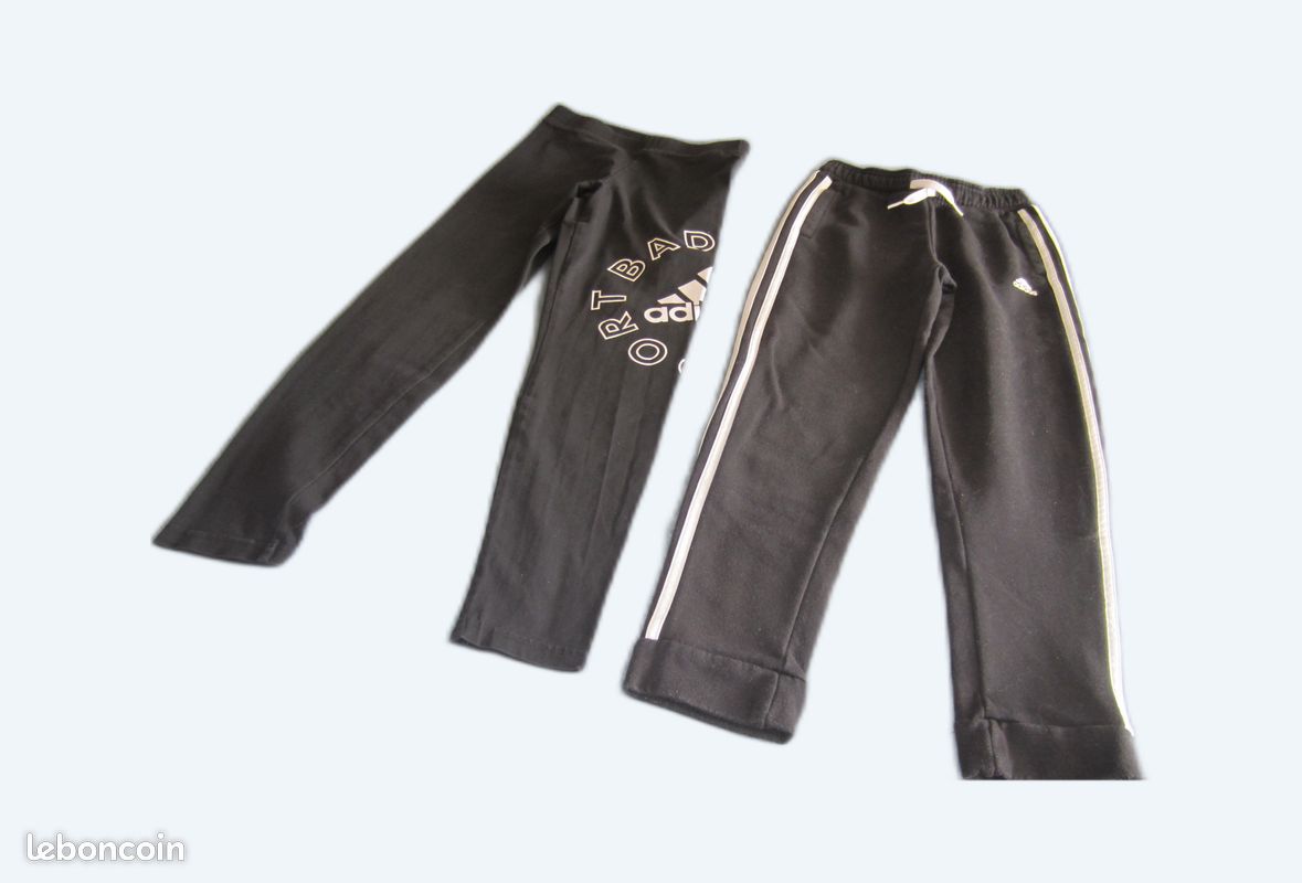 pantalons de sport ADIDAS fille 9/10 ans Vêtements