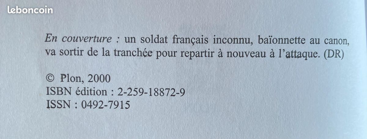 Livre Les Poilus - Pierre Miquel (Plon / Terre Humaine) - TBE (image 6)
