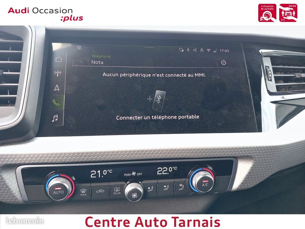 AUDI A1 Sportback 30 TFSI 116 ch S tronic 7 S Line Plus (image 13)