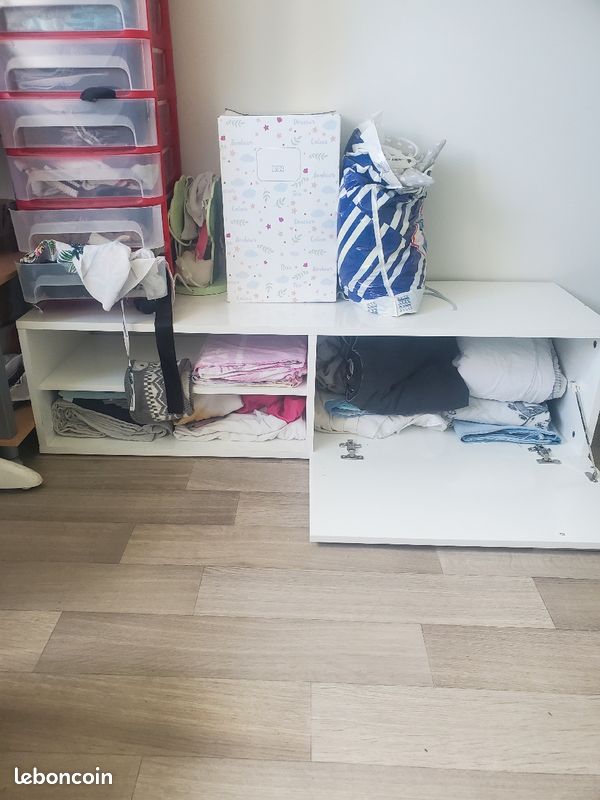 Meuble Tv blanc (image 1)
