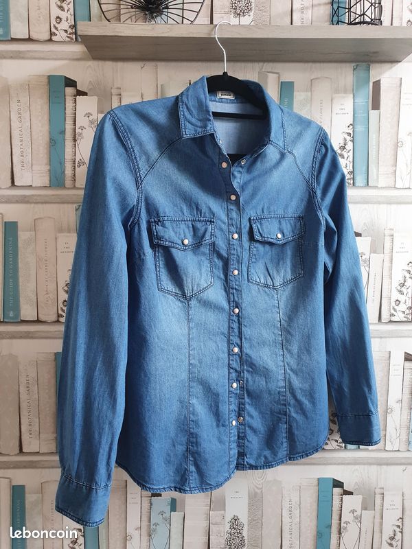 Chemise en jean Pimkie Femme S Vêtements