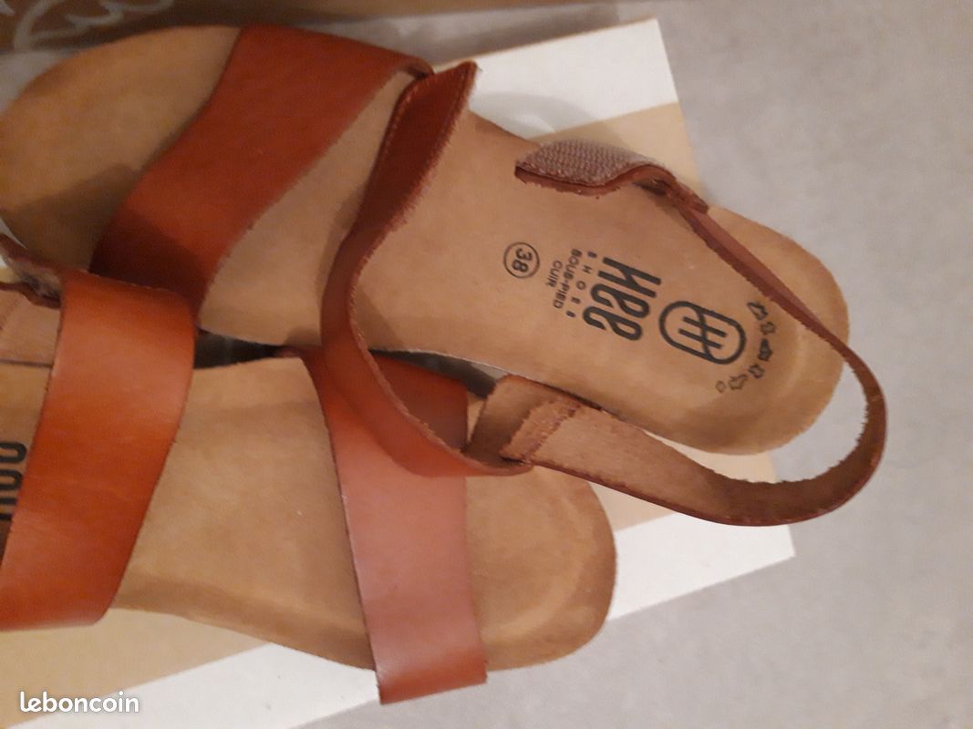 Chaussures d ete tout cuir p 38 (image 2)