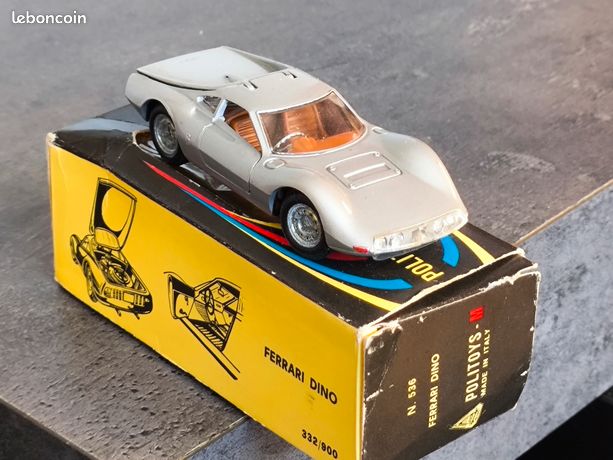 Politoys-M : Ferrari Dino réf 536, grise, neuve en boîte. - Lot 268