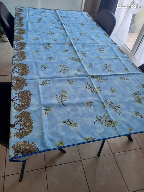 Nappe rectangle provençal sand25 (image 1)