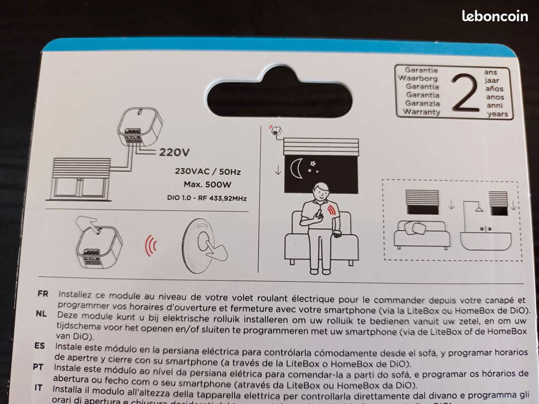 Modules pour volets roulants DiO – Neufs ou en très bon état (image 3)