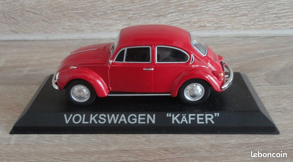 Miniature TOMTE LAERDAL 1/43 – Volkswagen Coccinelle 1300 Rouge N°29, Collection
