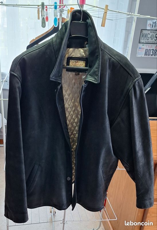 Blouson cuir Redskins (image 1)