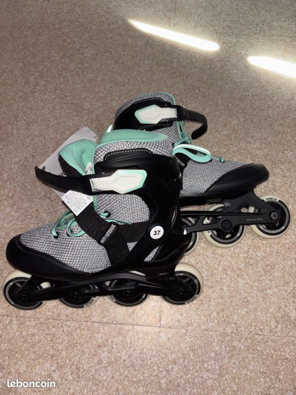 Paire de rollers femme décathlon oxelo Sport Plein air