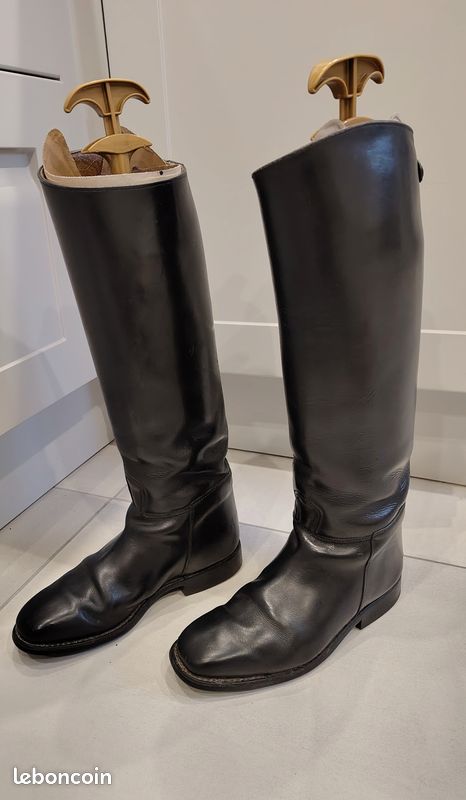 Bottes D'équitation Cavallo En Cuir Noir - Taille 40, Neuves, Avec Combinaison Polaire !