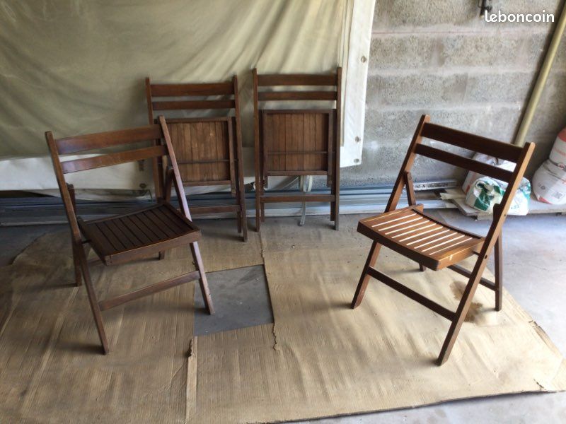 Chaises pliantes (image 1)