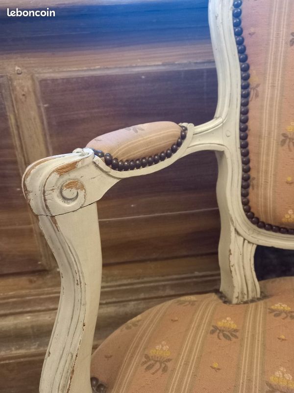 Fauteuil Louis XV Epoque 18eme (image 4)