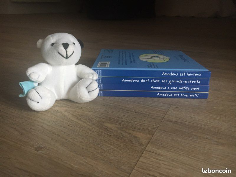 Lot de 4 livres + peluche Amadeus (PL33) (image 3)