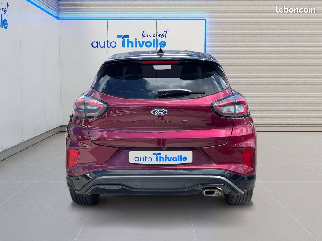 FORD Puma 1.0 Flexifuel 125 ch mHEV S&S BVM6 ST-Line X Vivid Ruby Edition (image 4)