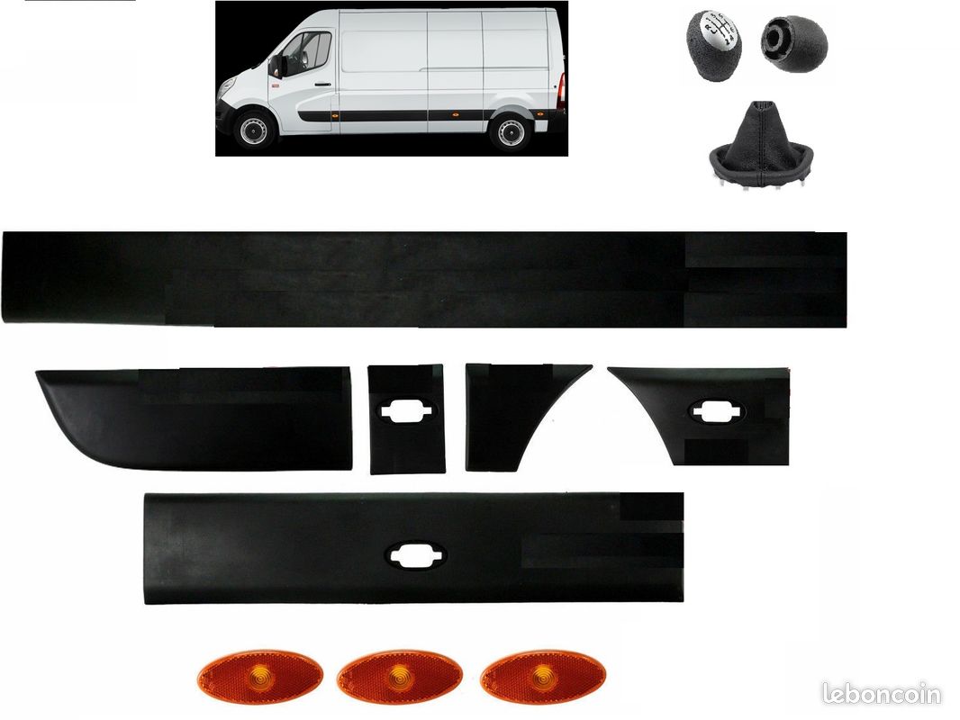 Portes arrières H2 master 3 NV400 Opel Movano (image 2)