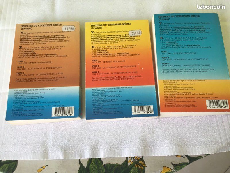 Histoire du vingtième siècle en 3 tomes (image 2)