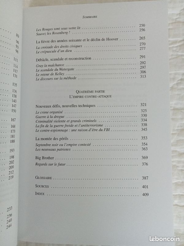 Vends livre d'occasion FBI histoire d'un empire (image 6)