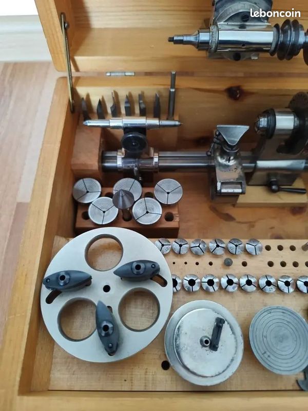 Tour D'horloger 8 Mm D'occasion – Pour La Précision Et Les Petites Pièces