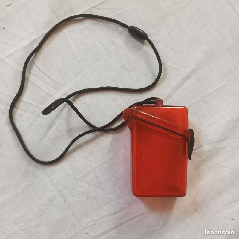 Lot De 2 Tubes De Rangement étanches – Petits, Hermétiques, Avec Cordon, Pour Clés, Bijoux, Camping