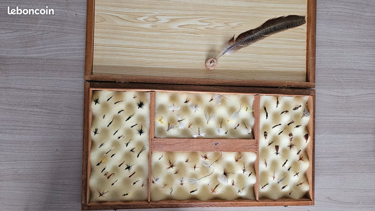 Étau à Mouche Vintage THOMPSON Avec Outils - Fabrication USA - Bon état