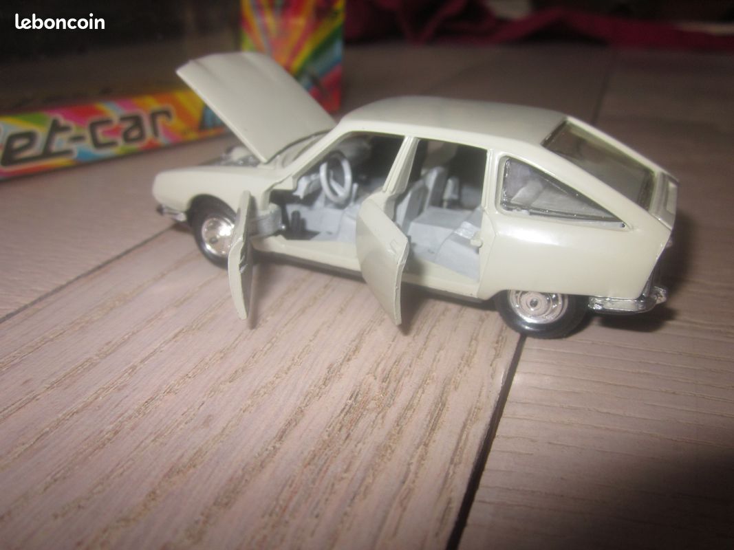 Norev Jet Car Citroën CX Verte 1/43, Jantes Disques, Occasion Boîte