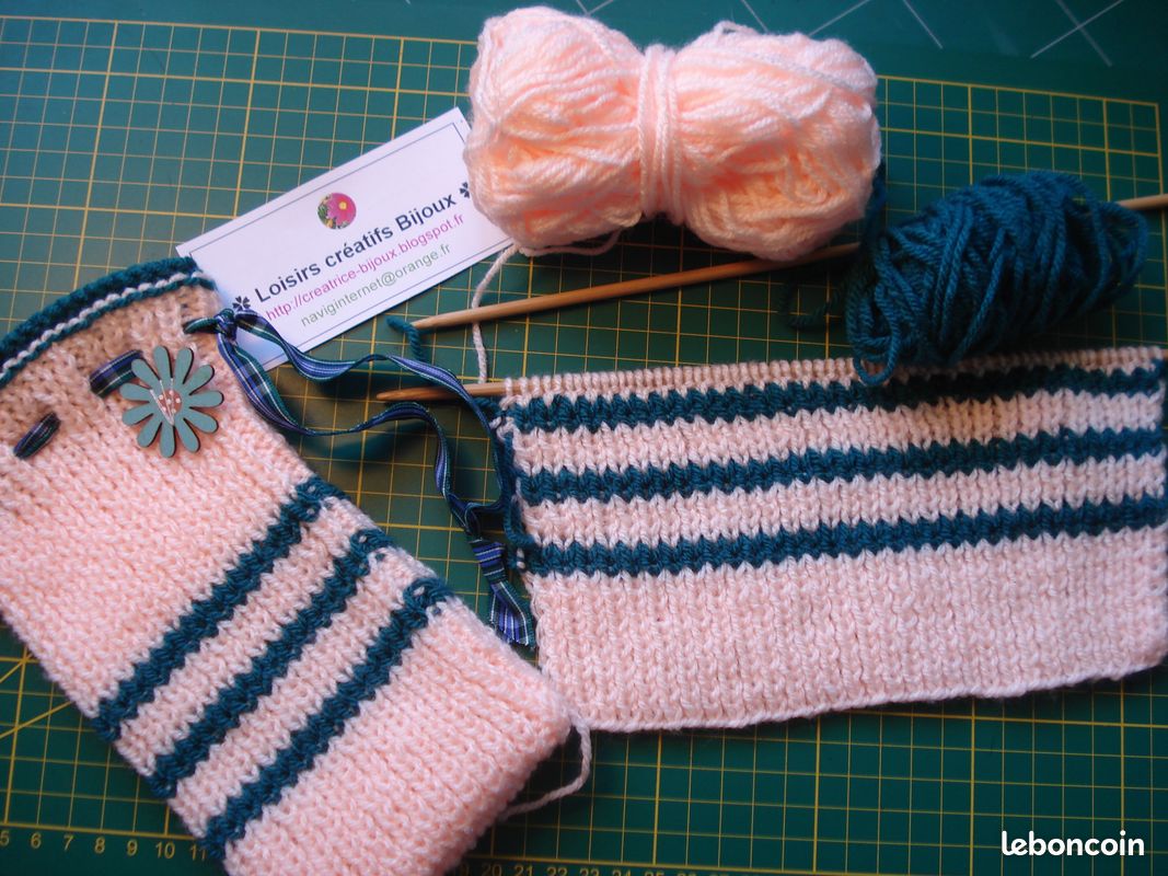 Pochettes téléphone en TRICOT étuis IPhone Smartphone (image 7)